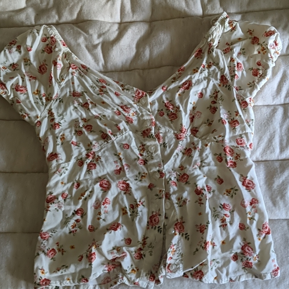 Cute floral blouse